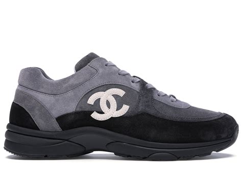 grey chanel sneakers|chanel men sneakers green.